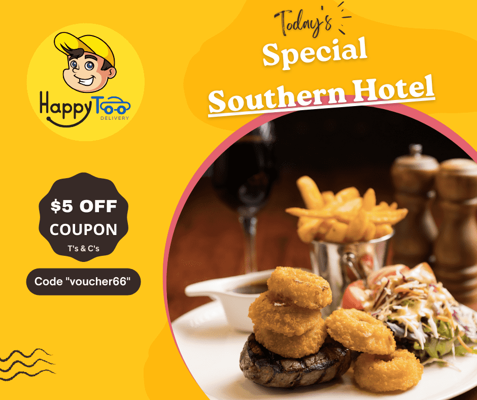 Today's Special ($5 OFF) from Southern Hotel