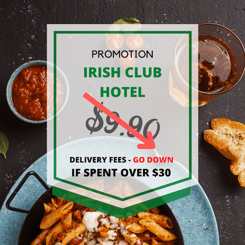April_Promotion Local Irish Club Hotel